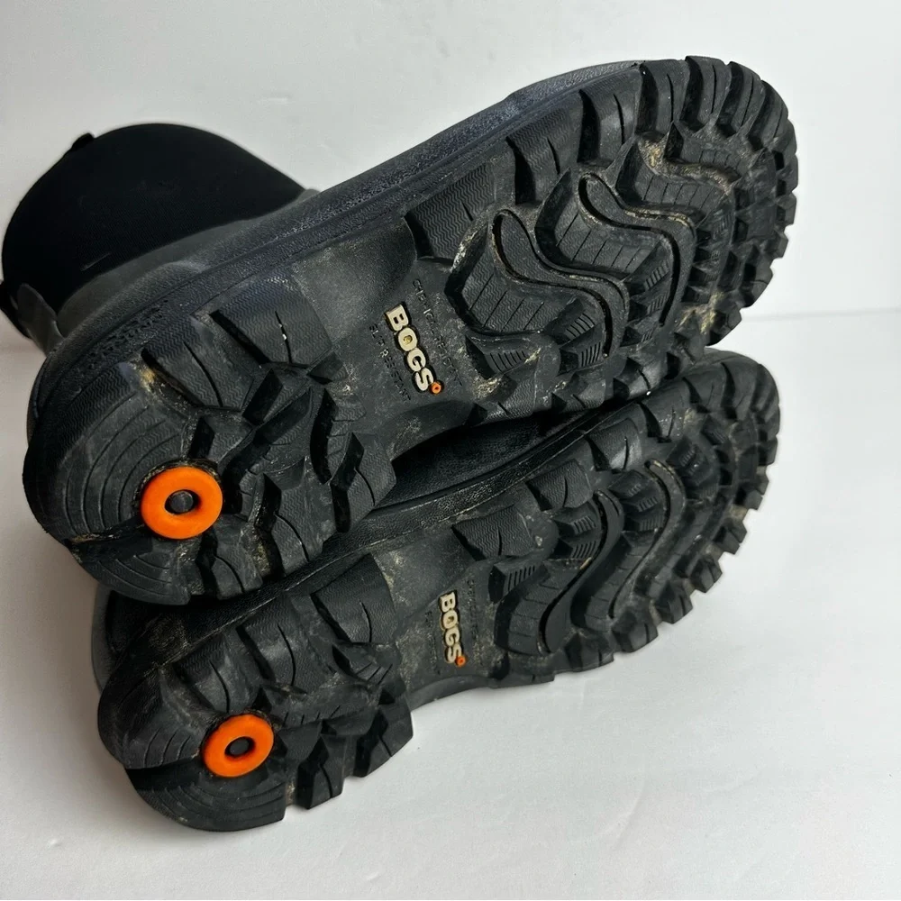 Bogs Sauvie Basin Tall Men's Boots US 7 Insulated Waterproof Winter Black